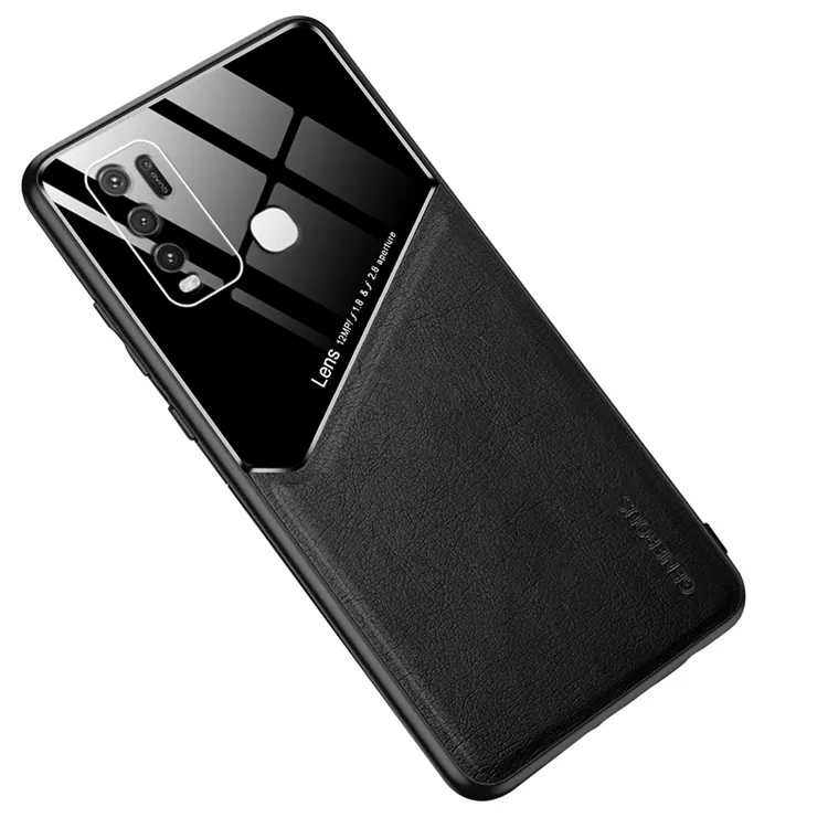 For vivo Y50 Case Magnetic PU Leather Soft Feeling Hard PC Mobile Phone Case for vivo iQOO Neo3 X50 X50 Pro Y70s Z6 S6