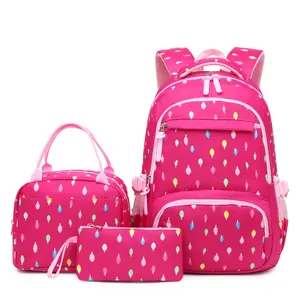 Yeni tasarım 3 adet Set çocuk kız okul çantası s sırt çantası çocuk günlük kullanım için okul çantası sırt çantası seti