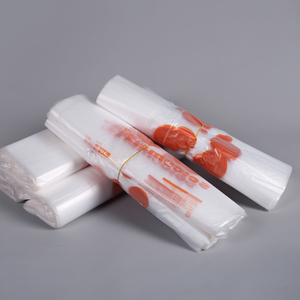 100% Biodegradable 100% Compostable Potato Starch Biodegradable Supermarket Shopping Bags EN13432 Certified T-shirt Bag Black TY - Product Image 2