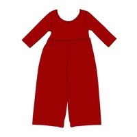 Combinaison longue en tricot respirant pour petites filles, automne-hiver, imprimé personnalisé