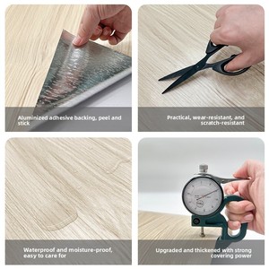 Papel Tapiz Autoadhesivo de PET Resistente al Fuego, al Agua y a Altas Temperaturas, Película para Muebles para Dormitorio y Sala de Estar - Product Image 5