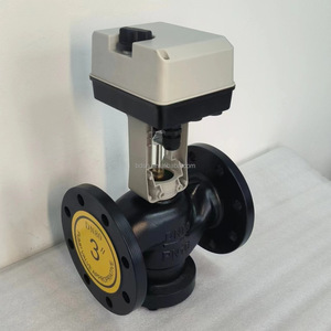 Vanne électrique 3 voies VB7300-16Q vannes de régulation <span class=keywords><strong>PI</strong></span> système de débit de vapeur HVAC vannes de régulation <span class=keywords><strong>PI</strong></span> corps DI extrémité à bride 3 voies - Product Image 5