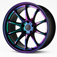 Jantes en alliage d'aluminium de 19'', 20'', 21'', 22'', 24'' pour voitures particulières, monobloc forgées, 4x100, 4x108, 5x120, 5x112, 5x100, 5x114.3