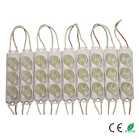 Module Led à injection bord 3030 pièces, 12V, lumière latérale, panneau smd, puce 3led, 3w