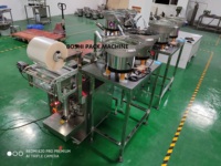 Machine automatique de comptage et d'emballage de vis et d'écrous de type bol CE, machine d'emballage de vis, de boutons et de fixations