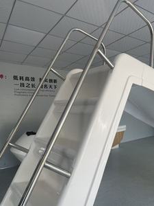 DAWSUN DS03 GRP <span class=keywords><strong>Fibre</strong></span> <span class=keywords><strong>de</strong></span> <span class=keywords><strong>verre</strong></span> poli moulé passerelle <span class=keywords><strong>piscine</strong></span> toboggan 189cm <span class=keywords><strong>de</strong></span> haut 280cm <span class=keywords><strong>de</strong></span> longueur 218cm <span class=keywords><strong>escalier</strong></span> pour famille arrière-cour - Product Image 6