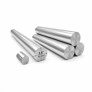 Billets en alliage d'aluminium 6061, norme ASTM, longueur 88,9 mm, diamètre principal 3,5 pouces, qualité supérieure, marque OEM, série 6000 - Product Image 1