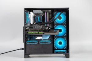 ハイエンドカスタムUSB3.0 ATX/MATX/MiniITXゲーム用PCキャビネット透明強化ガラス水冷コンピュータケース - Product Image 3