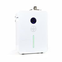Désodorisant électrique pour hôtel Machine commerciale de diffuseur de parfum de contrôle Wifi Système de CVC Diffuseur d'arôme mural