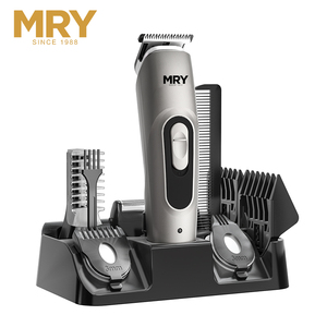 MRY-Tondeuse à cheveux électrique 5 en 1 étanche, rechargeable par USB, rasoir pour le corps, <span class=keywords><strong>kit</strong></span> de toilettage de la <span class=keywords><strong>barbe</strong></span>, lavable, pour hommes - Product Image 1
