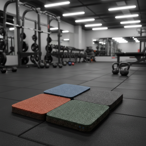 Outdoor Protective High-Density Shock-Absorbing Non-Slip <strong>Rubber</strong> Flooring Mat Playground <strong>Tile</strong> - Product Image 5