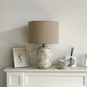 <b>Table</b> <b>Lamp</b> Ceramic Jar E27 LED Bulb <b>Base</b> 220V Switch Control Simple Design For Living Room Bedroom Hotel Decoration - Product Image 1