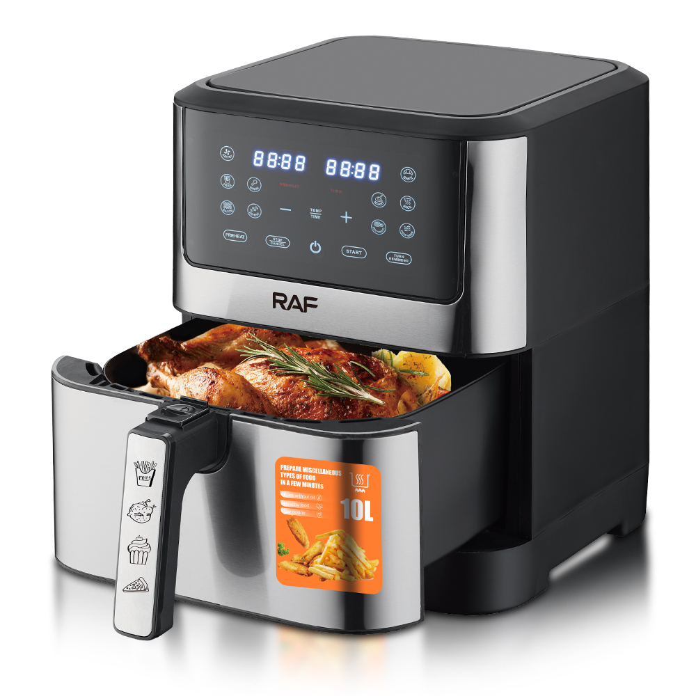 Высокое качество цифровой сенсорный ЖК-экран кухонная техника smart air fryer Сделано в Китае