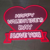 Dropshipping sans MOQ, enseigne au néon Joyeux Anniversaire, enseigne au néon personnalisée avec logo, enseigne au néon « Veux-tu m'épouser ? » pour décorations d'événements de mariage