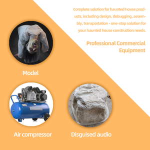Tốc độ cao động cơ điều khiển animatronic backwalking ma cho công viên giải trí dinosky - Product Image 4