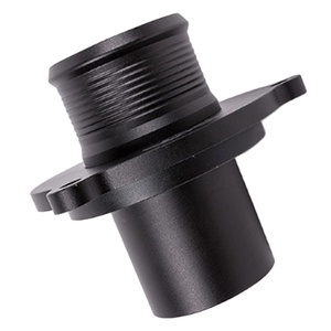 Mới Đến CNC Gia Công Đen Anodized Nhôm Tuabin Muffler Xóa Các Bộ Phận Kết Nối - Product Image 4