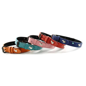 Collar de Cuero Suave para Perros Pequeños, Medianos y Grandes, Correa para el Cuello, Correa para Pasear y Entrenar Perros - Product Image 3
