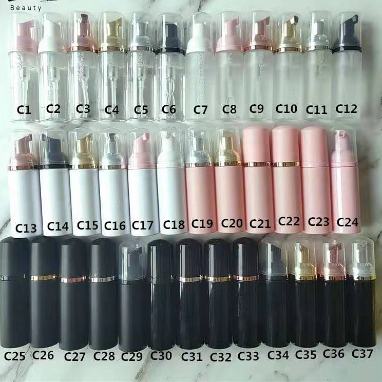 Bottiglia di shampoo per ciglia