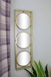 <span class=keywords><strong>Industrial</strong></span> para montar en la pared Marco de Metal tres <span class=keywords><strong>espejo</strong></span> de <span class=keywords><strong>espejo</strong></span> <span class=keywords><strong>Rectangular</strong></span> para interior decoración al aire libre - Product Image 4