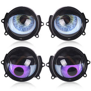 Faros Delanteros JHS Demon Led Eye, <span class=keywords><strong>Ojos</strong></span> Dinámicos Intermitentes, Proyector Bi-Led de 3 Pulgadas, Faro Delantero Led Devil Eye para Automóvil Universal - Product Image 1