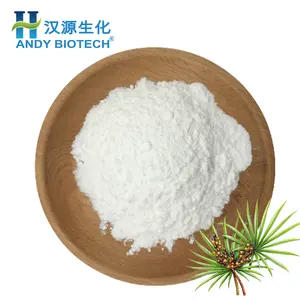 中国供应化妆品级45% 棕榈脂肪酸锯棕榈提取物粉