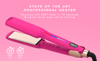 Best Hot Selling Professional Popular Design Nano Titanium Plate Hair Straightener With Infrared Hair Straightener Flat Iron