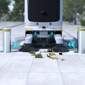 Robot extérieur intelligent et étanche avec système de chargement automatique des déchets et de recharge automatique pour les zones industrielles et commerciales Yangzhi Smart Ra - Product Image 2