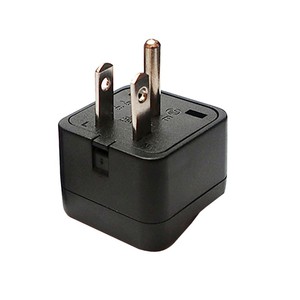 美国旅行插头适配器EU/UK/AU/in/CN/JP/Asia/Italy/巴西到美国 (b型)，<span class=keywords><strong>3</strong></span>叉接地美国墙壁插头 - Product Image 3