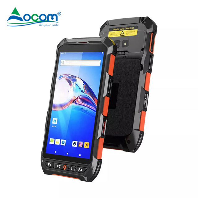 5.5 Inch Android10 IP65 Handheld Industrial Data Terminal  Hand Held Android Barcode Scanner Pdas for Warehouse Supermarket