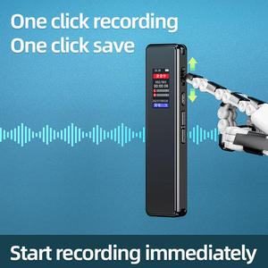 Grabadora de Voz Inteligente HD Personalizada de Fábrica con Reducción de Ruido, Grabación de Larga Distancia, Entrada de Audio Line-in, Pantalla de 1 Pulgada, Grabadora Inteligente con IA - Product Image 3