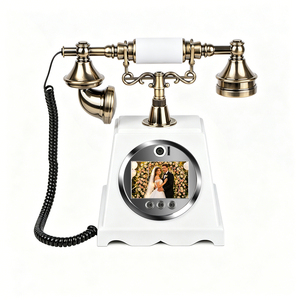 Teléfono Antiguo para Grabación <span class=keywords><strong>de</strong></span> Vídeo y Audio <span class=keywords><strong>de</strong></span> Bodas, Libro <span class=keywords><strong>de</strong></span> Visitas para Eventos y Fiestas, Precio Económico, Venta Directa <span class=keywords><strong>de</strong></span> Fábrica - Product Image 1