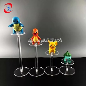 Présentoirs acryliques modernes portables personnalisés pour jouets poupées <span class=keywords><strong>bijoux</strong></span> et figurines pour affichage au détail - Product Image 4