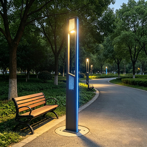 ไฟสวน LED อลูมิเนียมทันสมัย ดีไซน์เรียบหรู กันน้ำ IP65 เหมาะสำหรับทางเดิน ลานบ้าน และสวนสาธารณะ - Product Image 2