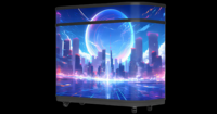 Écran LED Micsolar pour cabine de DJ, festivals de musique, intérieur, P1.86 P2.5, écran couleur pleine résolution pour comptoir d'accueil