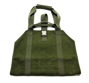 Free Sample Waxed Nylon <b>Log</b> Carrier Tote Bag,39"X18" Firewood <b>Holder</b>,<b>Fireplace</b> Wood Stove Accessories - Product Image 1