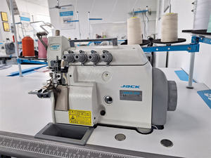 Nueva máquina Overlock de brazo pequeño Jack 797, máquina de coser de tres hilos Overlock, cabeza cilíndrica de 148mm - Product Image 2