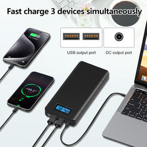 Power Bank 15600mAh Charge rapide <span class=keywords><strong>Chargeur</strong></span> portable Affichage LED Batterie de téléphone Compatible avec iPhone 16 15 14 13 - Product Image 5