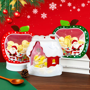 Sac d'emballage personnalisé pour biscuits de Noël, pochette réutilisable <span class=keywords><strong>à</strong></span> fond plat pour biscuits, bonbons, snacks, cadeaux, conservation alimentaire, sac refermable - Product Image 5