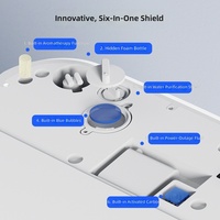 WC intelligent monobloc de luxe avec bidet intégré, design élégant, électronique, pour salle de bain, sanitaires intelligents