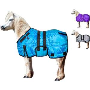 Windstorm 420D พรมม้าขนาดเล็กน้ำหนักปานกลางแบบปิดด้านหน้ามีฉนวนกันความร้อน200กรัมระบายอากาศได้ดีผ้าห่มผ้าใบ - Product Image 4