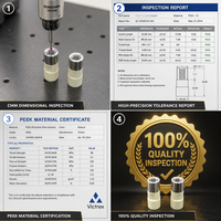 Servicio de Mecanizado CNC de Alta Precisión Personalizado para Piezas de Acero Inoxidable con Tolerancia de 0.01 mm, Certificado ISO 9001