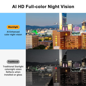 Camera cửa sổ an ninh trong nhà mới 2025, tầm nhìn ban đêm đầy đủ màu sắc độ nét cao, âm thanh hai chiều và nhà góc rộng 110 ° - Product Image 5