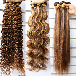 P4/30 Color Piano Mink Straight Brazilian Raw Virgin 100% Human Hair Bundles,12A <b>12</b> To 30 Inches Raw Mink Bundle Hair Vendors - Product Image 4