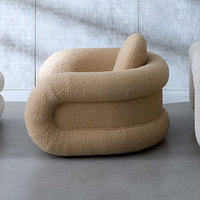 Fauteuil individuel design moderne, style nordique, pour salle à manger, mobilier de salon
