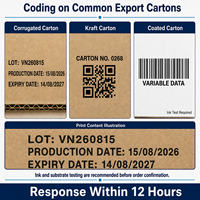 Imprimante PIJ 360 dpi 72 mm pour la production en lot et le codage de dates de péremption, de codes QR et de codes-barres sur les cartons d'exportation vietnamiens IPS-6711