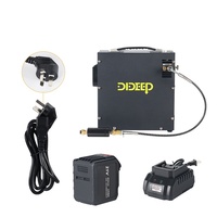 Compresseur d'air pour équipement de plongée DIDEEP à piles, cuivre/aluminium, 220V, haute pression 30MPa, arrêt automatique, écologique, 300W
