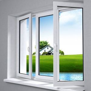 French Design Double Glazed Aluminum Hung Casement Soundproof Window - Product Image 1