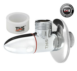 Válvula Angular de Latón PLAT INIUM TURPEDO 1/2"×3/4" con Cartucho Cerámico |   THS Thermostyle ® - Product Image 2