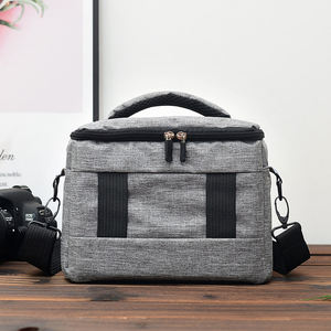 Сумка для фотоаппарата нейлоновая треугольная Черная Цифровая Наплечная Сумка для Canon Nikon <span class=keywords><strong>Sony</strong></span> <span class=keywords><strong>SLR</strong></span> DSLR сумка для фотоаппарата наружная портативная для фотосъемки - Product Image 3