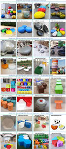 Y836 FRP Creative <b>Stone</b> Pebble Chair Waterproof Outdoor Mall Park <b>Garden</b> <b>Seat</b> Irregular Shape Decorative Public Hotel - Product Image 4